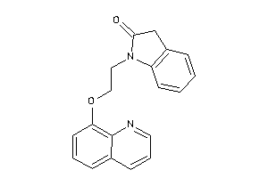 1-[2-(8-quinolyloxy)ethyl]oxindole