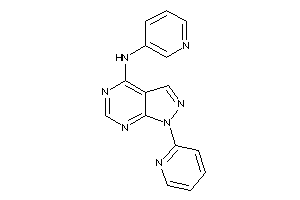 3-pyridyl-[1-(2-pyridyl)pyrazolo[3,4-d]pyrimidin-4-yl]amine