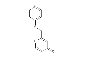 2-[(4-pyridylthio)methyl]pyran-4-one