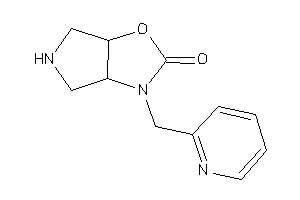 3-(2-pyridylmethyl)-4,5,6,6a-tetrahydro-3aH-pyrrolo[3,4-d]oxazol-2-one