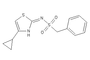 N-(4-cyclopropyl-4-thiazolin-2-ylidene)-1-phenyl-methanesulfonamide