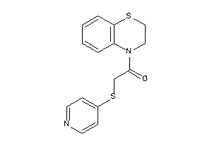 1-(2,3-dihydro-1,4-benzothiazin-4-yl)-2-(4-pyridylthio)ethanone