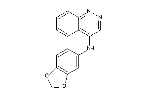 1,3-benzodioxol-5-yl(cinnolin-4-yl)amine