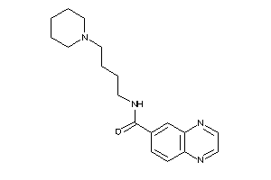 N-(4-piperidinobutyl)quinoxaline-6-carboxamide