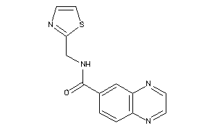 N-(thiazol-2-ylmethyl)quinoxaline-6-carboxamide