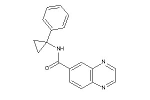 N-(1-phenylcyclopropyl)quinoxaline-6-carboxamide