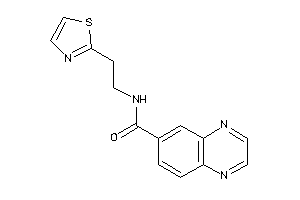 N-(2-thiazol-2-ylethyl)quinoxaline-6-carboxamide