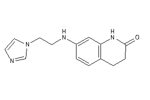 7-(2-imidazol-1-ylethylamino)-3,4-dihydrocarbostyril