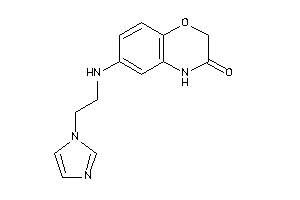 6-(2-imidazol-1-ylethylamino)-4H-1,4-benzoxazin-3-one