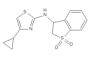 (4-cyclopropylthiazol-2-yl)-(1,1-diketo-2,3-dihydrobenzothiophen-3-yl)amine