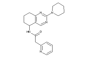 N-(2-piperidino-5,6,7,8-tetrahydroquinazolin-5-yl)-2-(2-pyridyl)acetamide