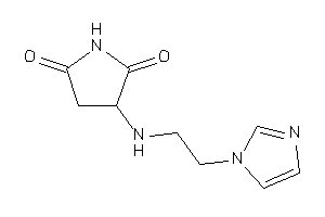 3-(2-imidazol-1-ylethylamino)pyrrolidine-2,5-quinone