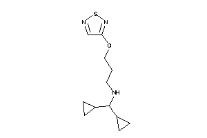 Dicyclopropylmethyl-[3-(1,2,5-thiadiazol-3-yloxy)propyl]amine