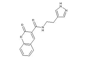 2-keto-N-[2-(1H-pyrazol-4-yl)ethyl]chromene-3-carboxamide