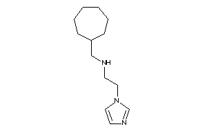 Cycloheptylmethyl(2-imidazol-1-ylethyl)amine