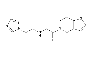 1-(6,7-dihydro-4H-thieno[3,2-c]pyridin-5-yl)-2-(2-imidazol-1-ylethylamino)ethanone