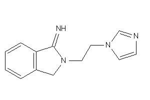 [2-(2-imidazol-1-ylethyl)isoindolin-1-ylidene]amine