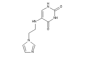 5-(2-imidazol-1-ylethylamino)uracil