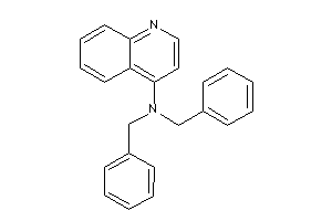 Dibenzyl(4-quinolyl)amine