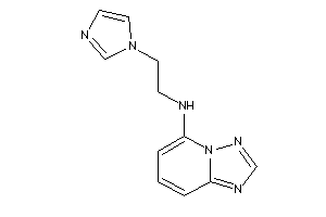 2-imidazol-1-ylethyl([1,2,4]triazolo[1,5-a]pyridin-5-yl)amine