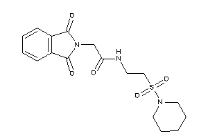 2-phthalimido-N-(2-piperidinosulfonylethyl)acetamide