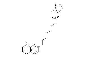 Image of 5-[7-(5,6,7,8-tetrahydro-1,8-naphthyridin-2-yl)heptyl]-2,3-dihydrofuro[3,2-b]pyridine
