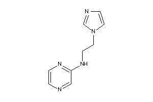 Image of 2-imidazol-1-ylethyl(pyrazin-2-yl)amine