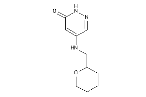 4-(tetrahydropyran-2-ylmethylamino)-1H-pyridazin-6-one