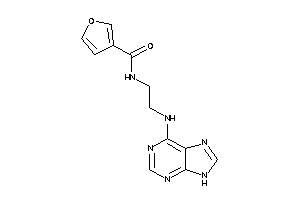 N-[2-(9H-purin-6-ylamino)ethyl]-3-furamide