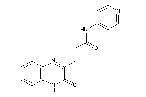 3-(3-keto-4H-quinoxalin-2-yl)-N-(4-pyridyl)propionamide