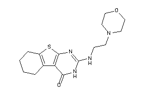 2-(2-morpholinoethylamino)-5,6,7,8-tetrahydro-3H-benzothiopheno[2,3-d]pyrimidin-4-one