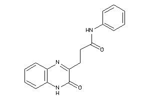 3-(3-keto-4H-quinoxalin-2-yl)-N-phenyl-propionamide