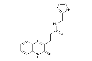 3-(3-keto-4H-quinoxalin-2-yl)-N-(1H-pyrrol-2-ylmethyl)propionamide