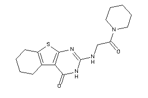 2-[(2-keto-2-piperidino-ethyl)amino]-5,6,7,8-tetrahydro-3H-benzothiopheno[2,3-d]pyrimidin-4-one