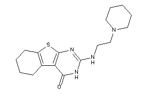 2-(2-piperidinoethylamino)-5,6,7,8-tetrahydro-3H-benzothiopheno[2,3-d]pyrimidin-4-one