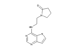1-[2-(thieno[3,2-d]pyrimidin-4-ylamino)ethyl]-2-pyrrolidone
