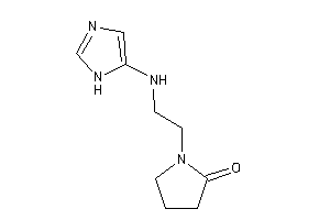 1-[2-(1H-imidazol-5-ylamino)ethyl]-2-pyrrolidone