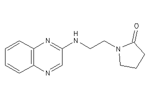 1-[2-(quinoxalin-2-ylamino)ethyl]-2-pyrrolidone