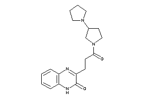 3-[3-keto-3-(3-pyrrolidinopyrrolidino)propyl]-1H-quinoxalin-2-one