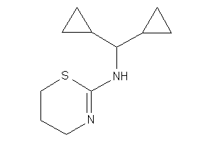 Dicyclopropylmethyl(5,6-dihydro-4H-1,3-thiazin-2-yl)amine