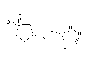 Image of (1,1-diketothiolan-3-yl)-(4H-1,2,4-triazol-3-ylmethyl)amine