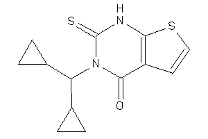 3-(dicyclopropylmethyl)-2-thioxo-1H-thieno[2,3-d]pyrimidin-4-one