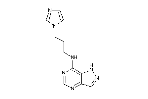 3-imidazol-1-ylpropyl(1H-pyrazolo[4,3-d]pyrimidin-7-yl)amine