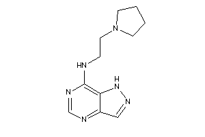 1H-pyrazolo[4,3-d]pyrimidin-7-yl(2-pyrrolidinoethyl)amine