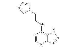 2-imidazol-1-ylethyl(1H-pyrazolo[4,3-d]pyrimidin-7-yl)amine