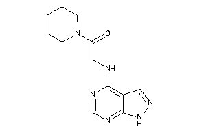 1-piperidino-2-(1H-pyrazolo[3,4-d]pyrimidin-4-ylamino)ethanone