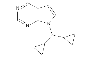 Image of 7-(dicyclopropylmethyl)pyrrolo[2,3-d]pyrimidine