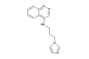 Cinnolin-4-yl(3-imidazol-1-ylpropyl)amine