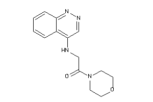 2-(cinnolin-4-ylamino)-1-morpholino-ethanone
