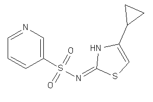 N-(4-cyclopropyl-4-thiazolin-2-ylidene)pyridine-3-sulfonamide